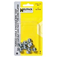 WOLFPACK LINEA PROFESIONAL Tuerca Ciega Din1587 M10 (6 Piezas)